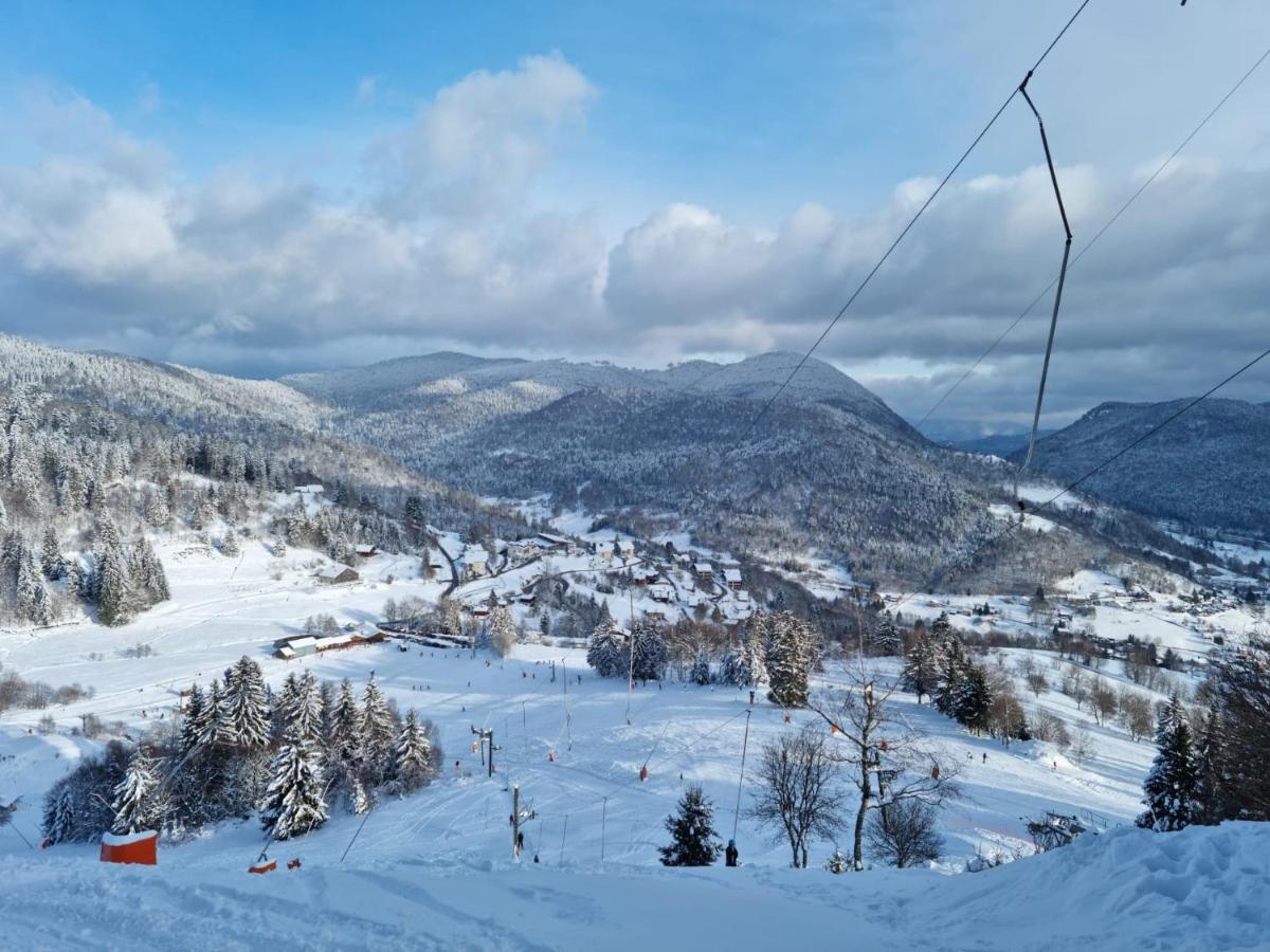 Les Randogodilleurs Avec Jacuzzi A 2Kms Des Pistes Et 350M Du Theatre Du Peuple ! Villa Bussang Dış mekan fotoğraf
